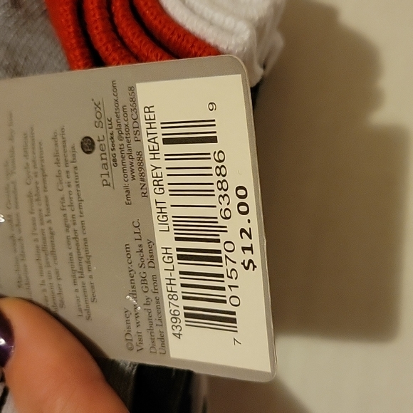 NWT: Disney Mickey Mouse Bike Shorts and Ankle Socks Bundle - Picture 12 of 13